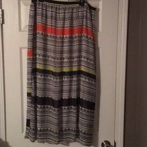 Old Navy brand Exotic print skirt- size XL